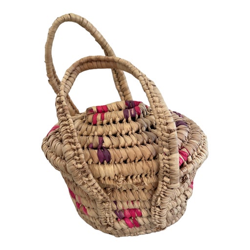 Mini wicker basket