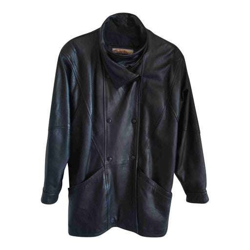leather coat