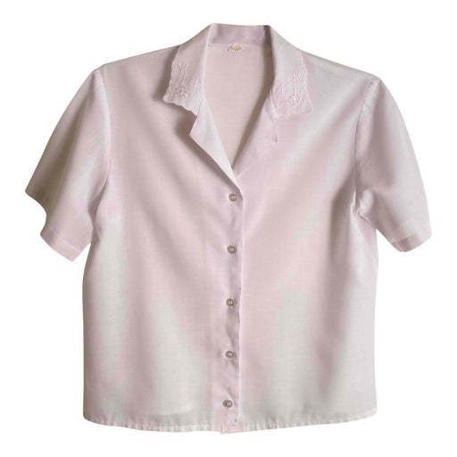 Embroidered cotton shirt