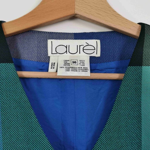 Gilet sans manches à carreaux