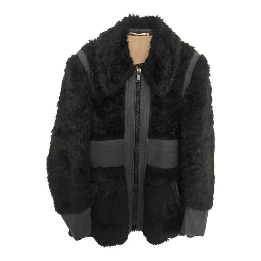 Faux fur jacket
