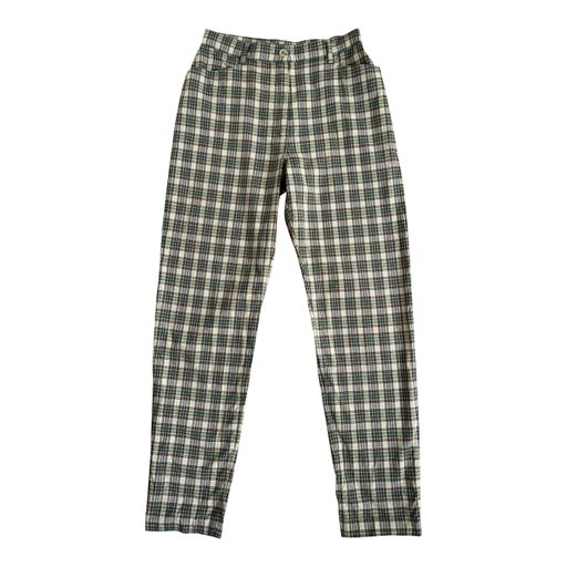 Pantalon à carreaux