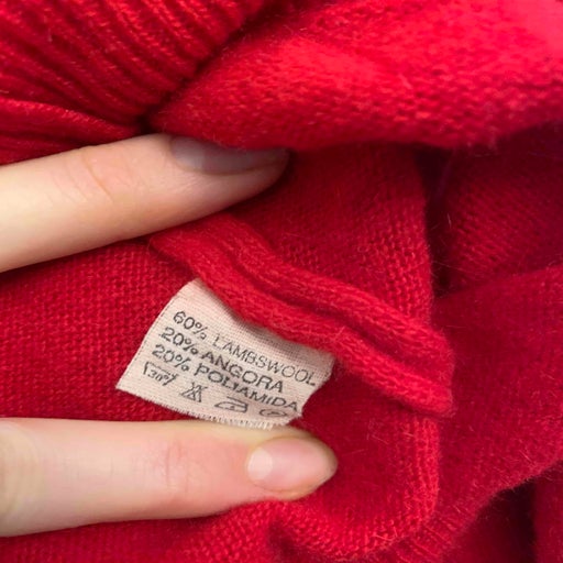 Cardigan rouge