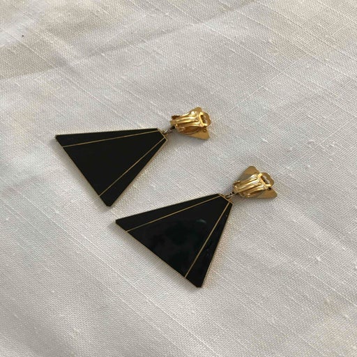 Metal earrings