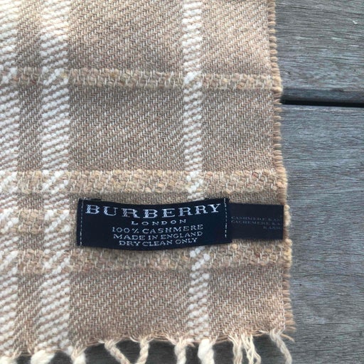 Burberry scarf