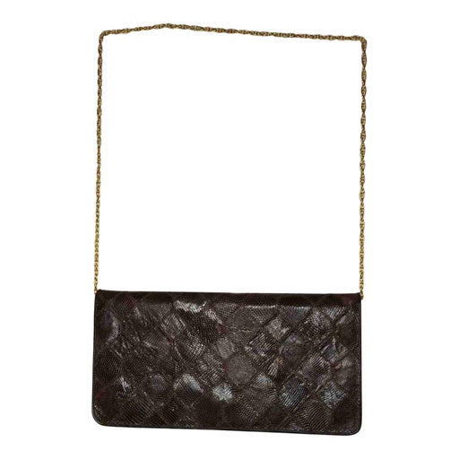Sac pochette en cuir