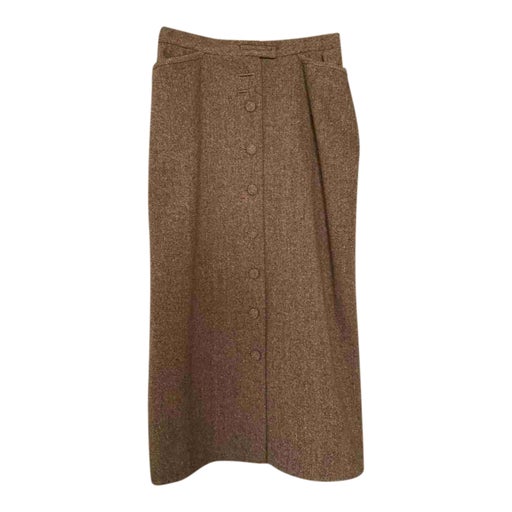 Jupe longue boutonnée