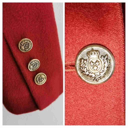 Blazer en laine et cachemire