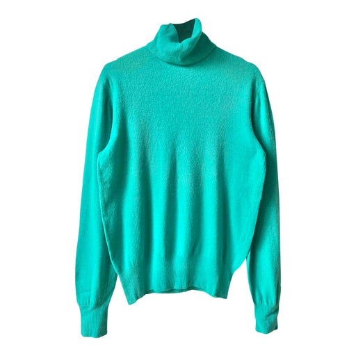 Wool turtleneck sweater