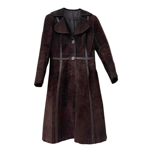 70's leather coat