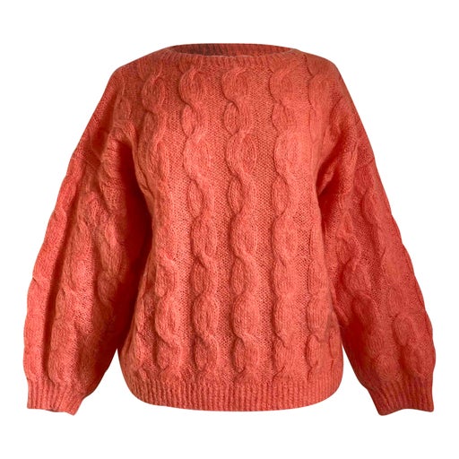 Cable sweater