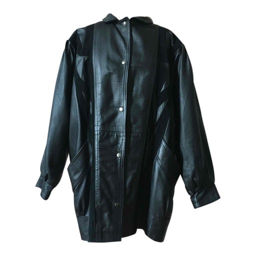 leather coat