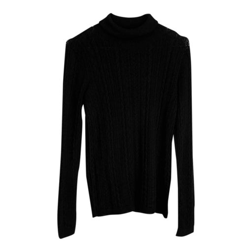 Silk turtleneck