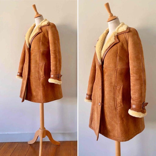 Shearling coat