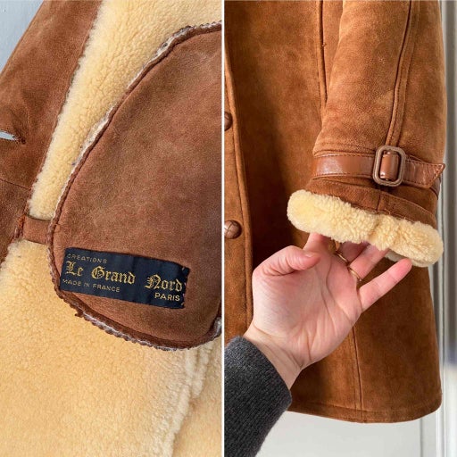 Shearling coat