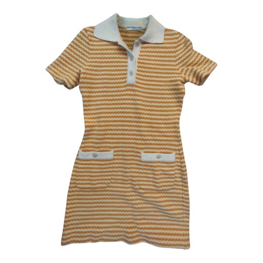 Wool mini dress