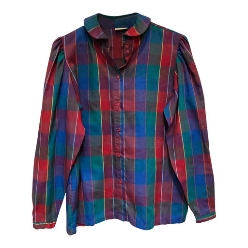 Checked blouse
