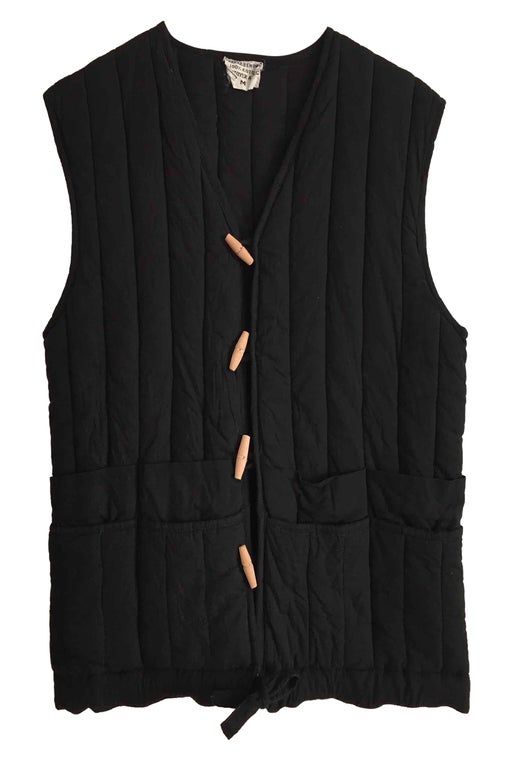 Quilted sleeveless vest