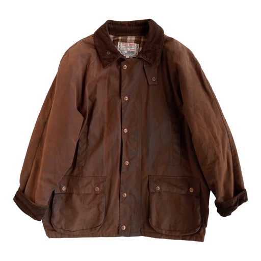 Veste en coton ciré