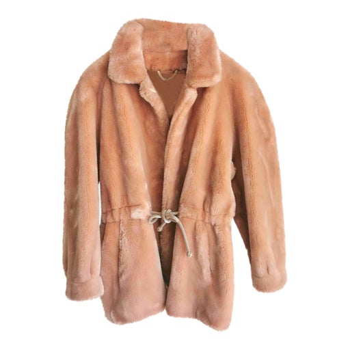Faux fur coat
