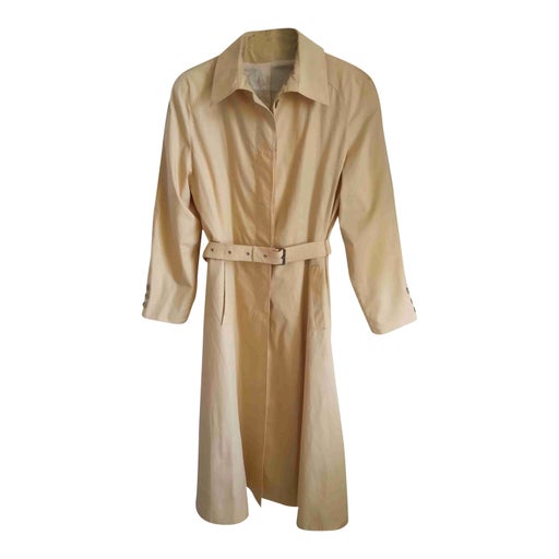 Belted trench coat