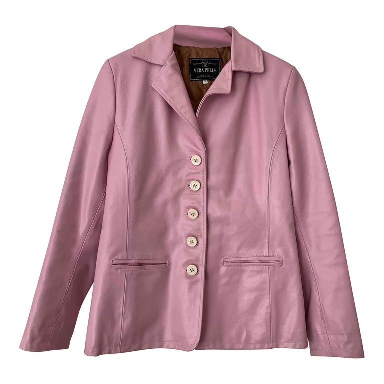 Blazer en cuir