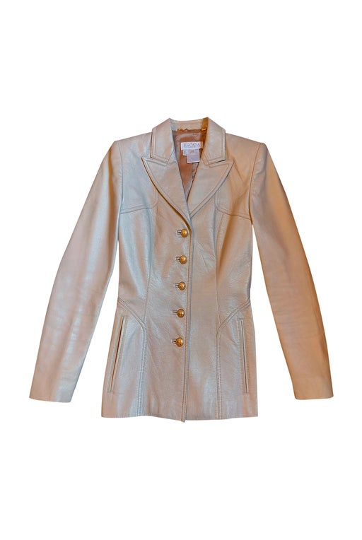 Blazer en cuir Escada