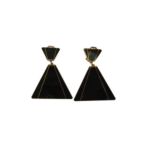 Metal earrings