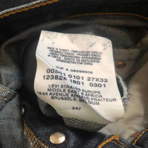 Levi's 501 W27L32 jeans