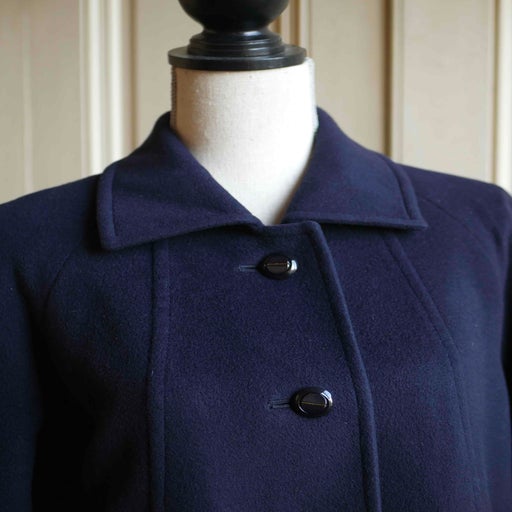 Wool and cashmere coat