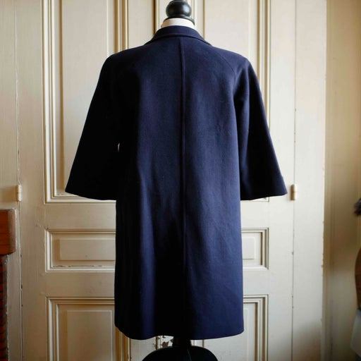 Wool and cashmere coat