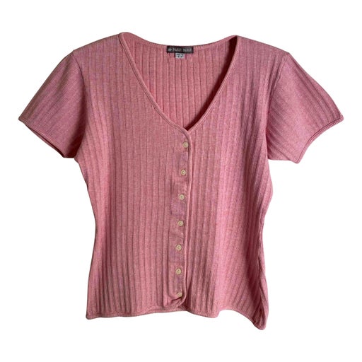 Rib knit top