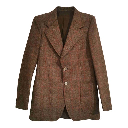 Checked blazer