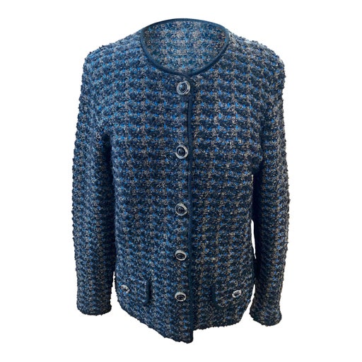Cardigan en tweed