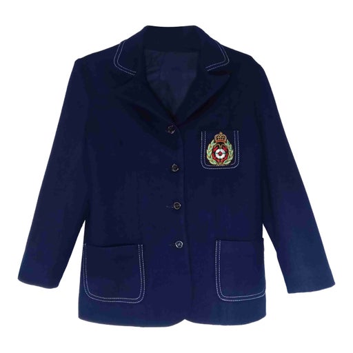 Wool Patch Blazer