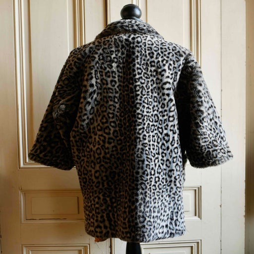 Leopard Faux Fur Coat