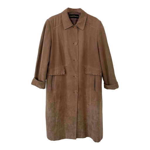 Manteau en suédine