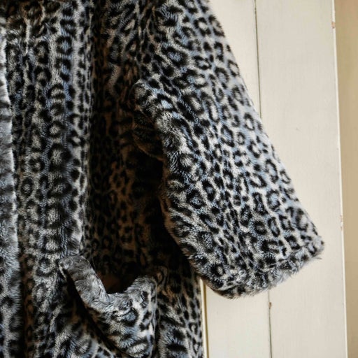 Leopard Faux Fur Coat