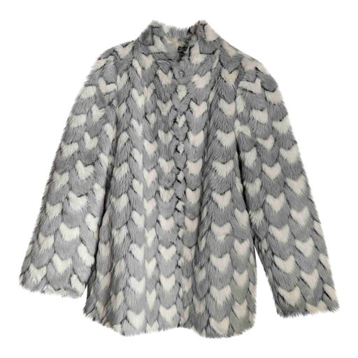 Faux fur coat