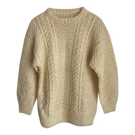 Cable knit sweater