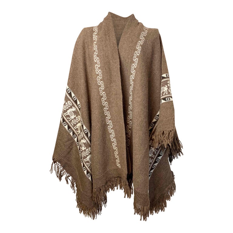 wool poncho
