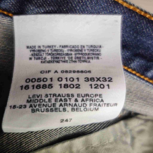Levi's 501W36L32 jeans