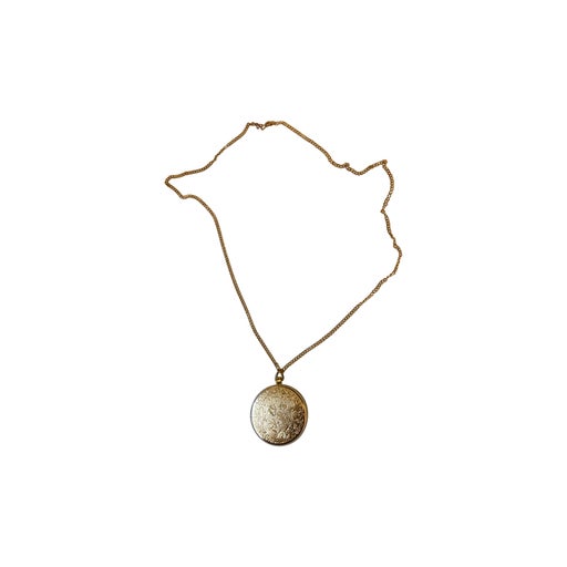 golden pendant