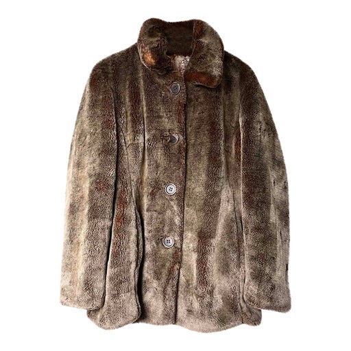 Faux fur coat
