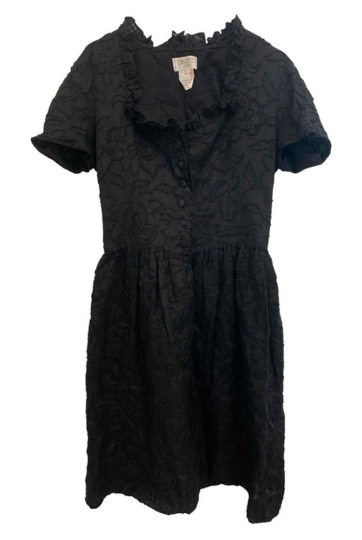 Linen Embroidered Dress