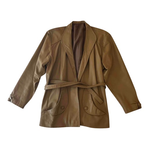 Saharienne en cuir 