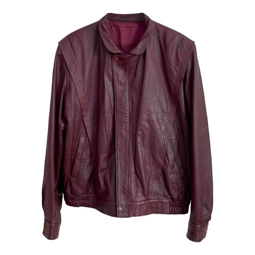 Faux leather jacket