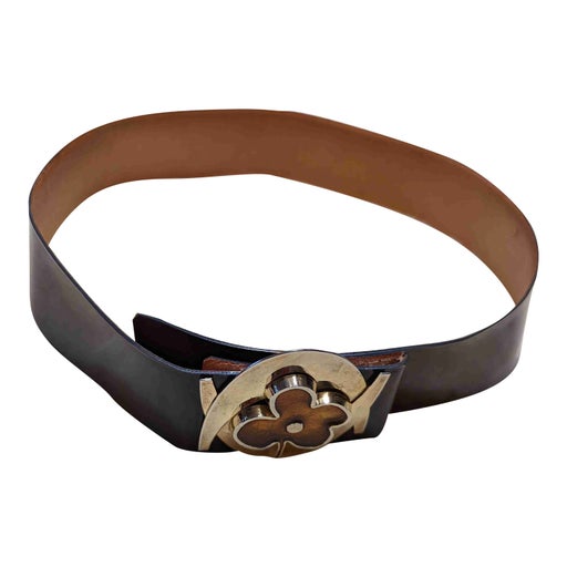 Leather belt