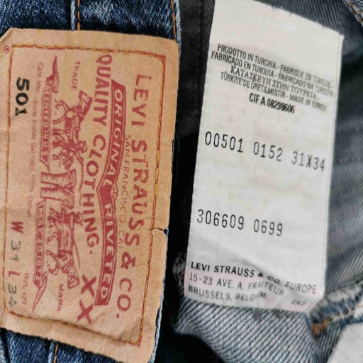 Levi's 501 W31L34 jeans