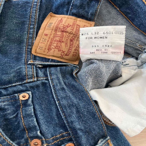 Levi's 501 W25L30 jeans